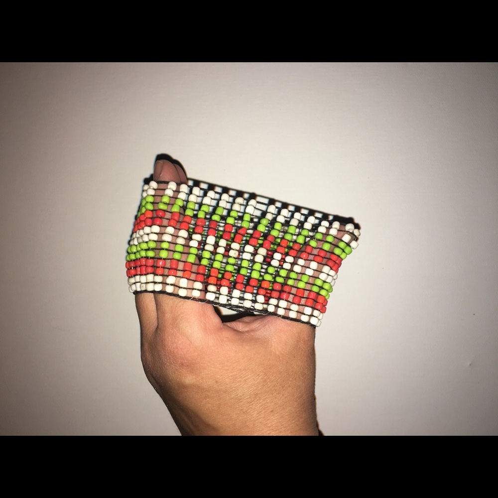 Beaded Rasta Bracelet - Picture 3 of 5